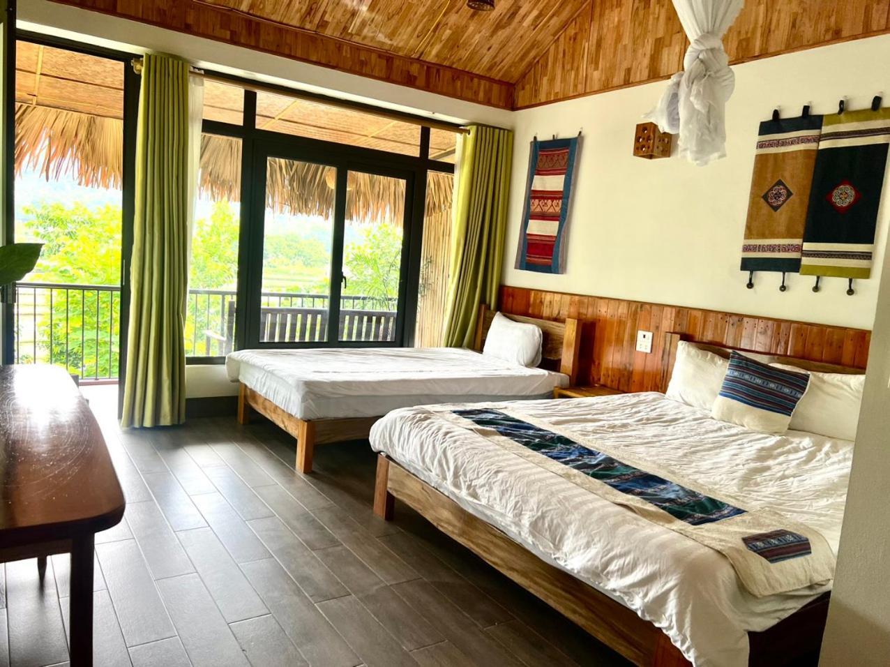 Little Mai Chau Home Stay ภายนอก รูปภาพ