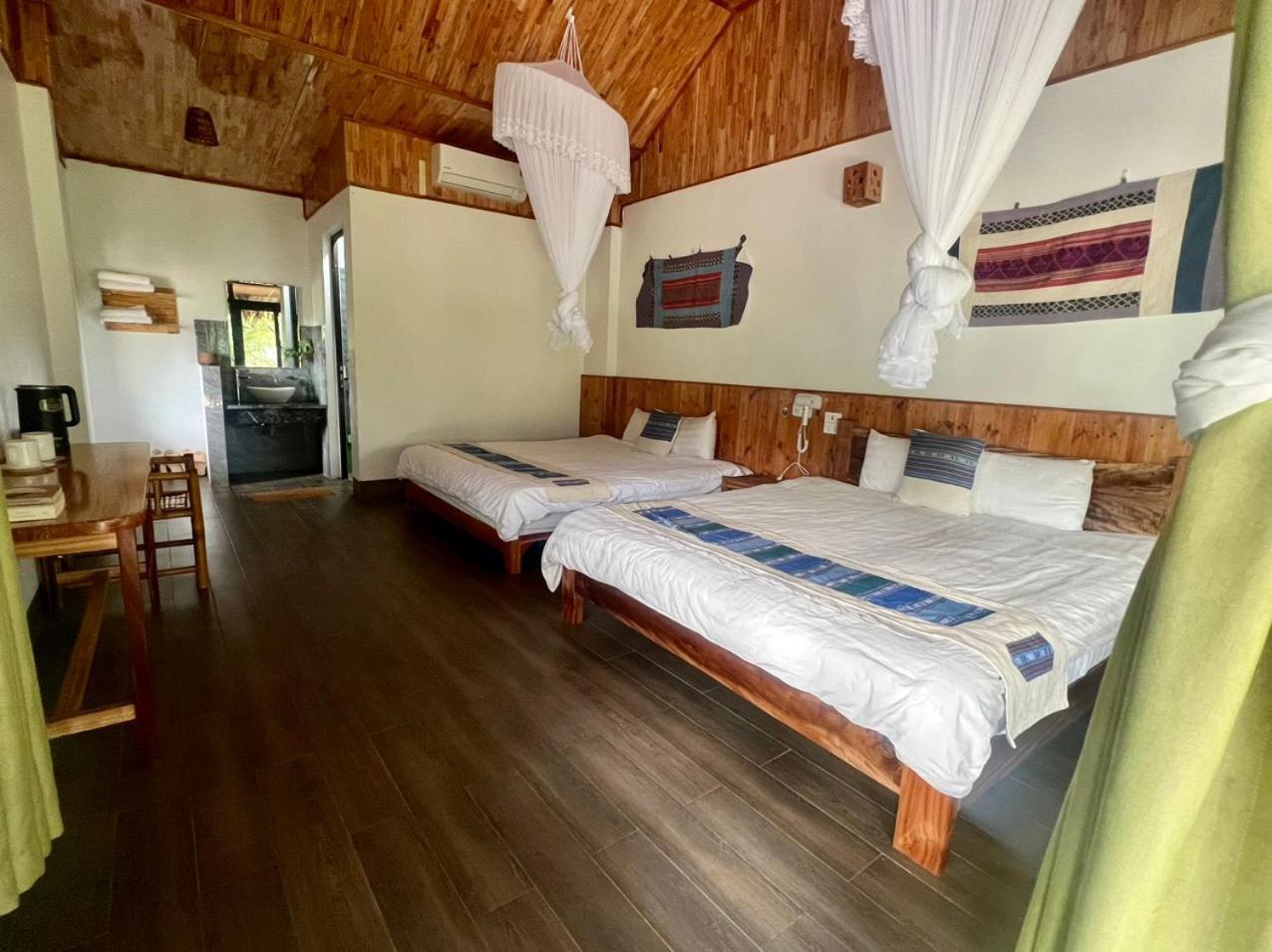 Little Mai Chau Home Stay ภายนอก รูปภาพ