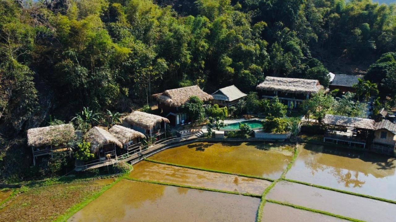 Little Mai Chau Home Stay ภายนอก รูปภาพ