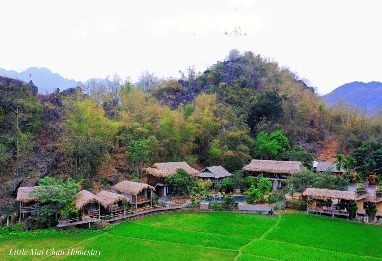 Little Mai Chau Home Stay ภายนอก รูปภาพ